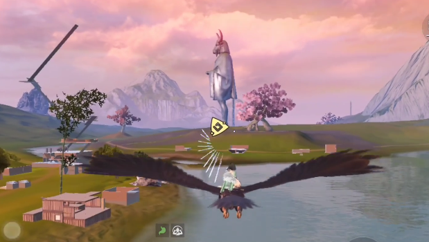 妄想山海南山神秘雕像在哪