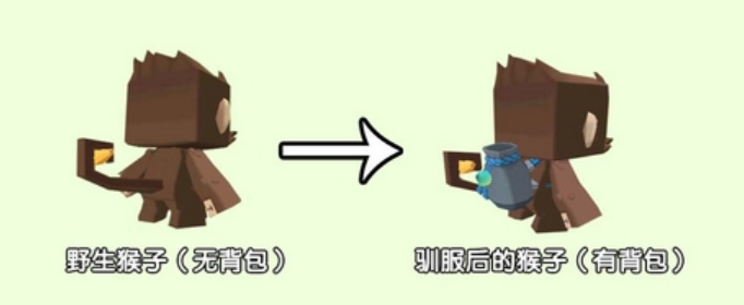 迷你世界猴子怎么驯服 迷你世界猴子怎么驯服