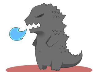 哥斯拉沙雕表情包怎么下载_哥斯拉带文字动态表情包