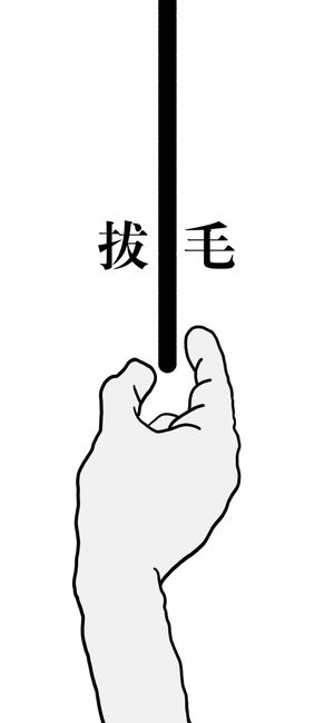 拔一根毛(图3)