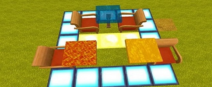 迷你世界液体桌面怎么做？