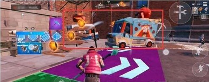 堡垒之夜两辆餐车在哪？