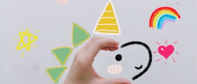 抖音怎么画独角兽？