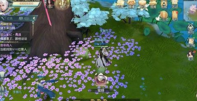 花与剑蜜蜂怎么抓？