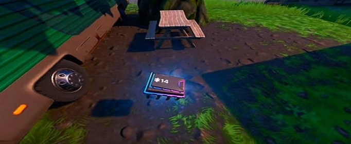 堡垒之夜14号芯片在哪里？