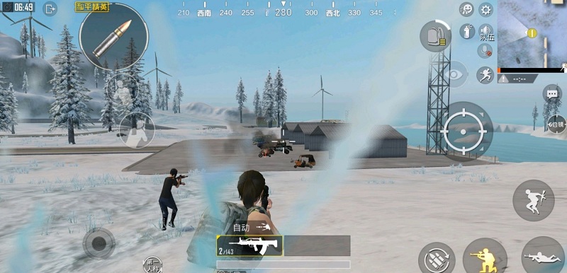 和平精英雪地山洞在哪？