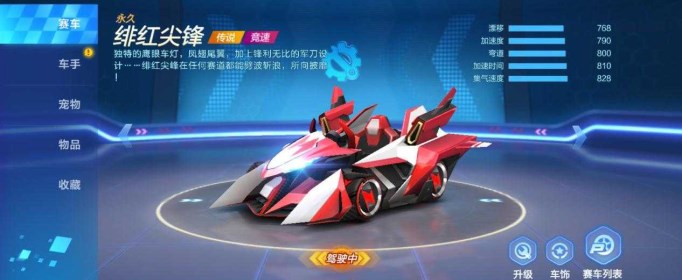 跑跑卡丁车手游绯红尖峰怎么加点