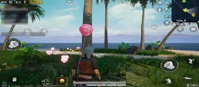 和平精英四种颜色的气球怎么找