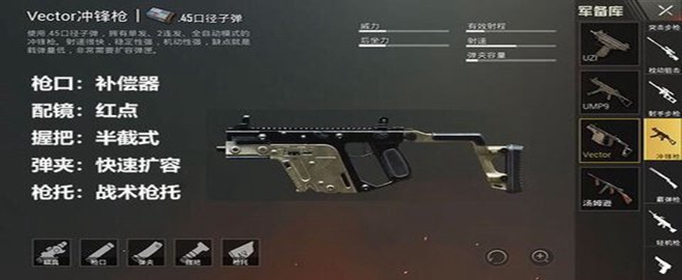 和平精英维克托用什么配件好