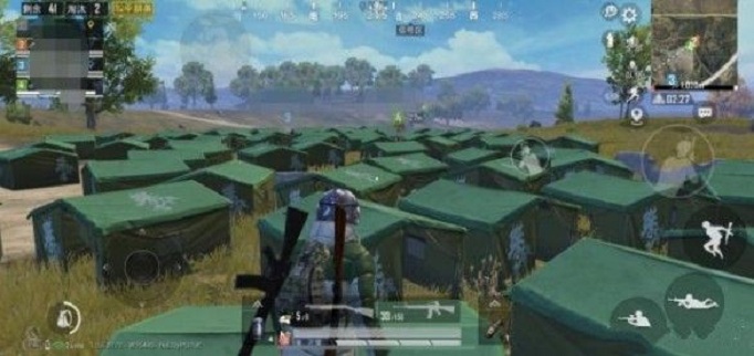 和平精英怎么无限复制帐篷