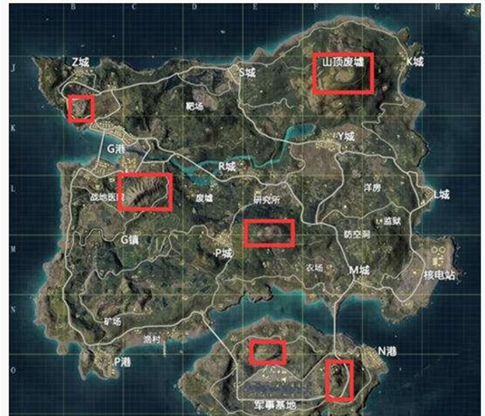 和平精英凿冰地点在哪