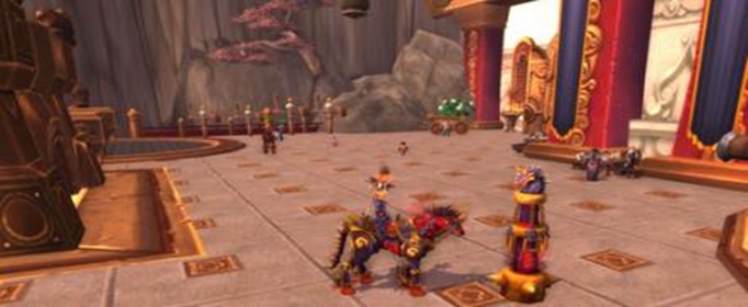 魔兽世界战火梦魇兽赠送的马桩在哪