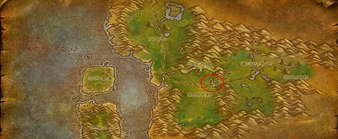 魔兽世界怀旧服沃丹提斯河在哪