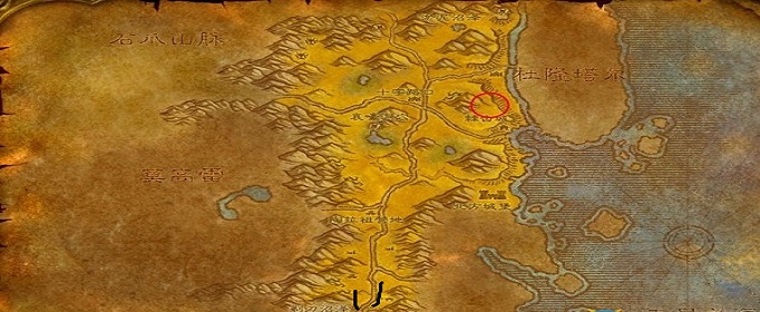 魔兽世界怀旧服伊沙姆哈尔枯树在哪