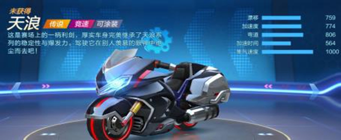 跑跑卡丁车手游天浪和猎鹰哪个好