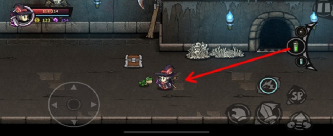 失落城堡怎么丢东西