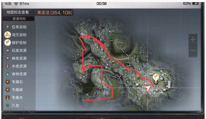 明日之后黑沼泽路线怎么打