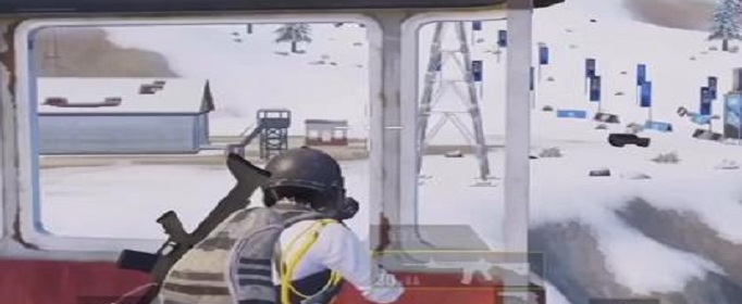 和平精英冰雪模式缆车在哪