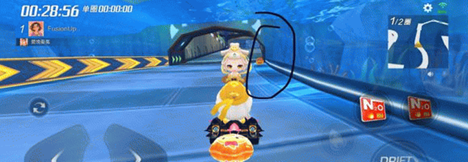 跑跑卡丁车手游在海底通道中搜寻宝藏任务怎么做