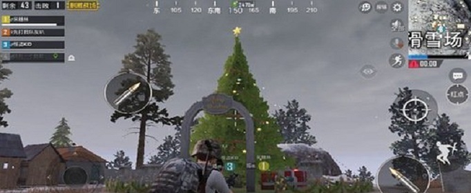 和平精英圣诞模式怎么进