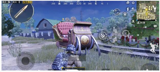 和平精英圣诞礼物盒在哪