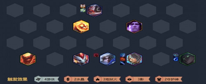 云顶之弈游侠影阵容怎么搭配