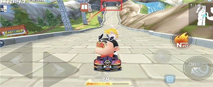 跑跑卡丁车手游隐藏的山道宝藏在哪