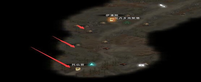 部落与弯刀托也普位置在哪