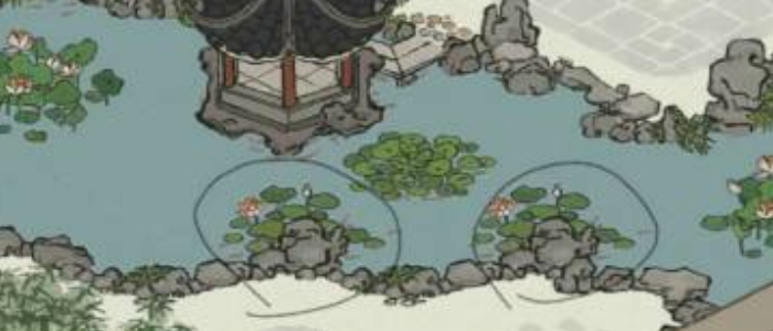 江南百景图人工湖河灯不显示怎么办