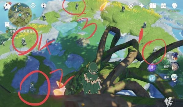 原神风雪云月石像顺序是什么