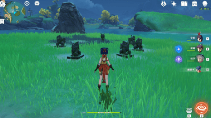 原神望舒客栈附近石狮子怎么解密