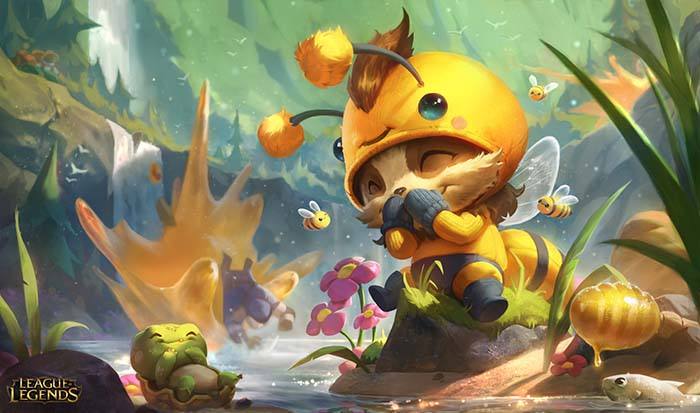 lol小蜜蜂提莫多少钱_lol提莫蜜蜂皮肤价格/特效预览