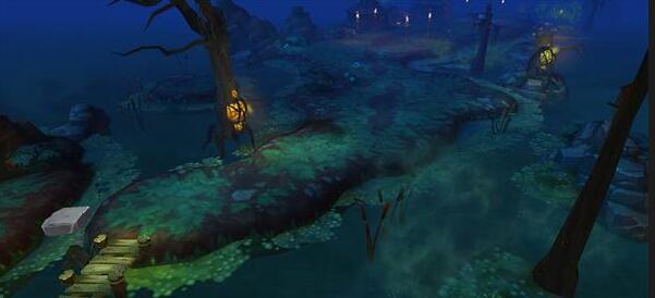 端游画风再现!《火炬之光》亮与黑多变场景 端游画风再现!《火炬之光》亮与黑多变场景