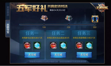 王者荣耀五军对决积分有什么用_五军对决积分快速获取方法 王者荣耀五军对决积分有什么用_五军对决积分快速获取方法