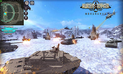 战争题材手游巨制 《巅峰坦克》今日开启二测