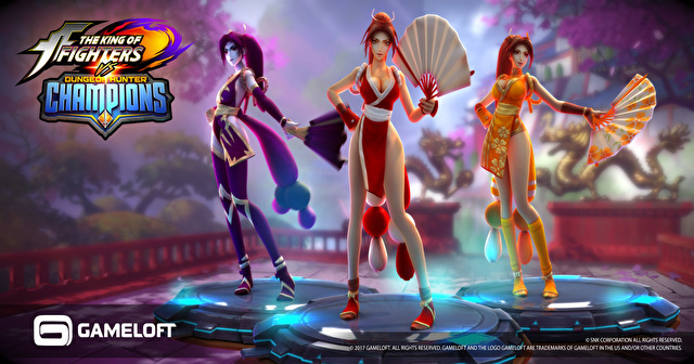 《拳皇》角色加入《地城猎手外传：勇士战队》