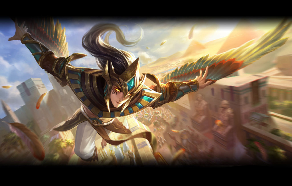 王者荣耀云中君伴生皮肤好看吗_王者荣耀云中君伴生皮肤荷鲁斯之眼欣赏