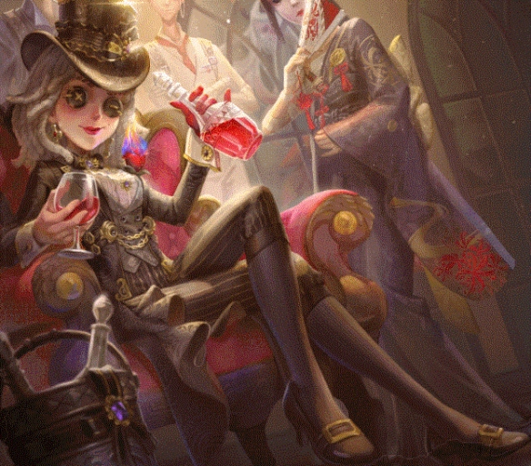 第五人格第九赛季的精华1系列皮肤怎么样_红蝶调酒师黑白无常皮肤欣赏