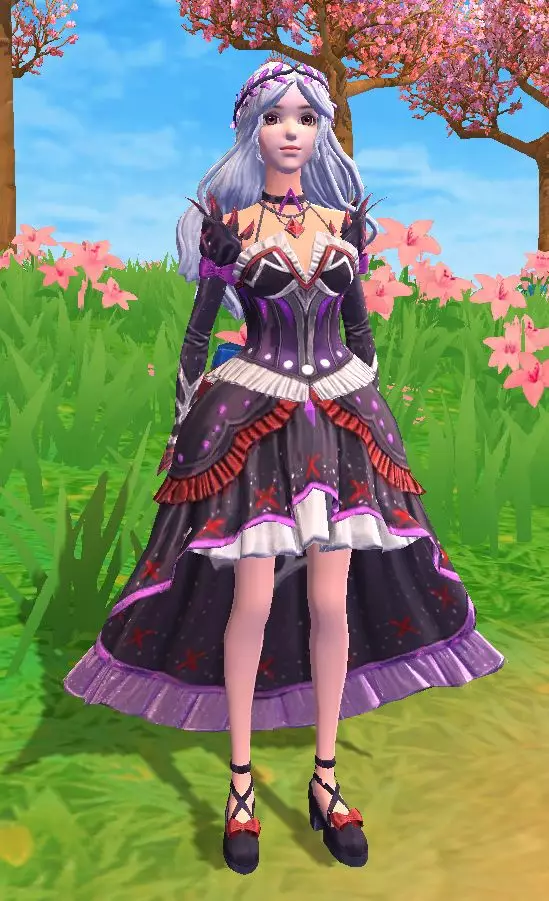 创造与魔法紫罗兰誓言套装怎么样_紫罗兰誓言套装欣赏