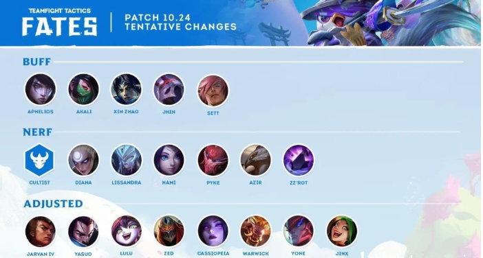 云顶之弈10.24版本更新了什么_10.24版本更新一览