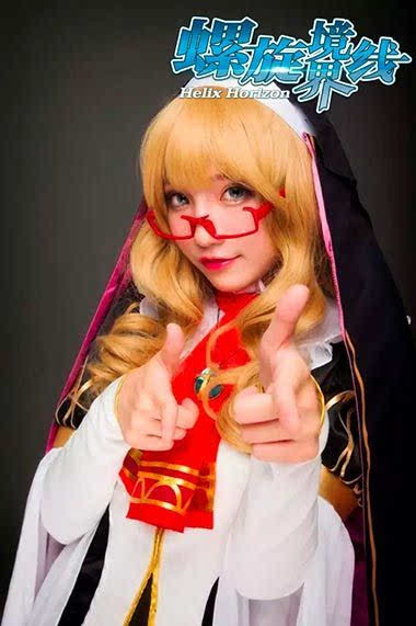 舔屏prpr《螺旋境界线》神还原COS赏析