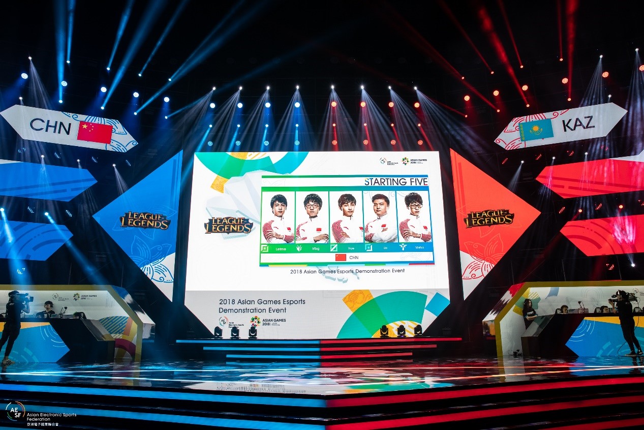 亚运会LOL中国队3胜1负 将再战韩国角逐小组第一