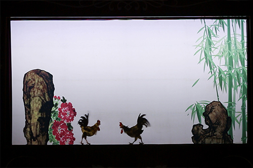 感受地道的皮影戏《猴王闯天下》游戏主创拜师学艺