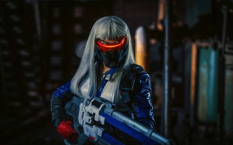 《守望先锋》cos图：性转士兵！女版76号登场