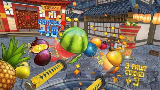 喷你一脸？水果忍者VR版本月登录HTC vive