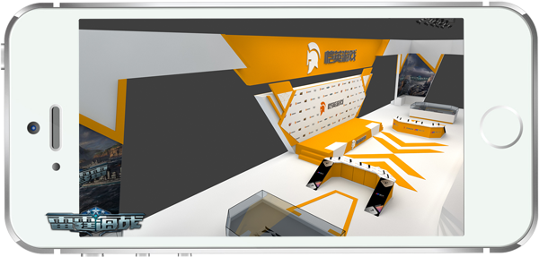酷炫震撼《雷霆海战》展台效果图曝光
