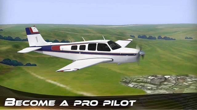 真实飞机模拟驾驶游戏