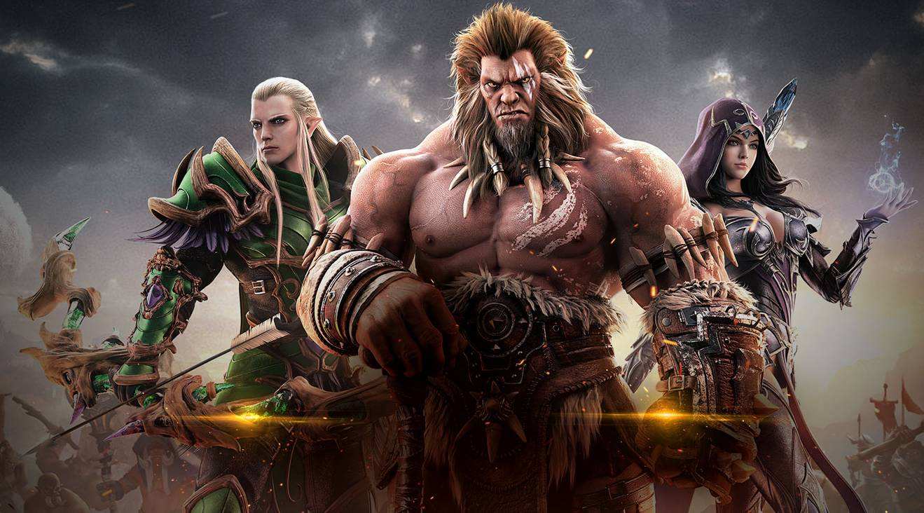 画面逼真大型3D魔幻手游